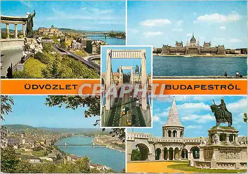 Cartes postales moderne Budapest greetings from budapest