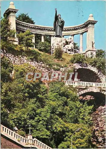 Moderne Karte Budapest monument of st gerard (sculptore gyula jankovits 1856 1932)