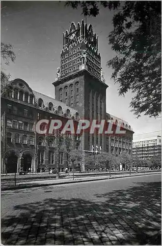 Moderne Karte Budapest house of the central office for social insurrance