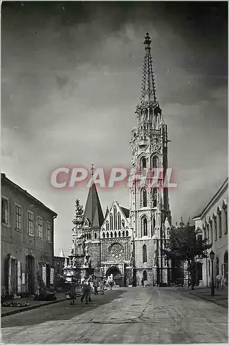 Moderne Karte Budapest matthias church