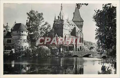 Moderne Karte Budapest le chateau vajdahunyad