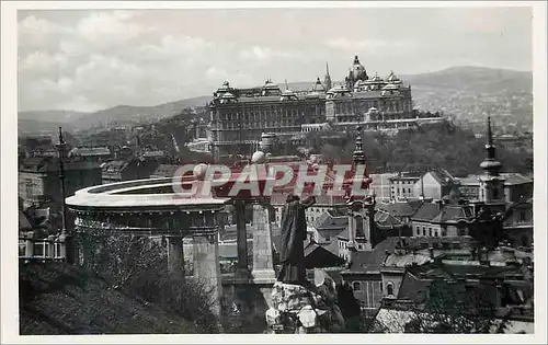 Cartes postales moderne Budapest vue du mont st gerard