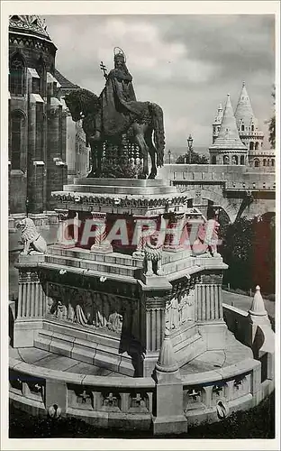 Cartes postales moderne Budapest munument de st etienne