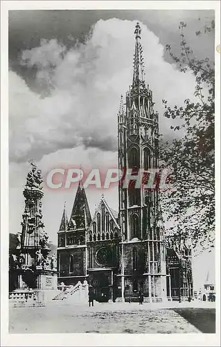 Moderne Karte Budapest l'eglise du couronement