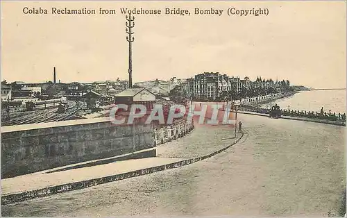 Cartes postales moderne Colaba reclamation from wodehouse bridge bombay