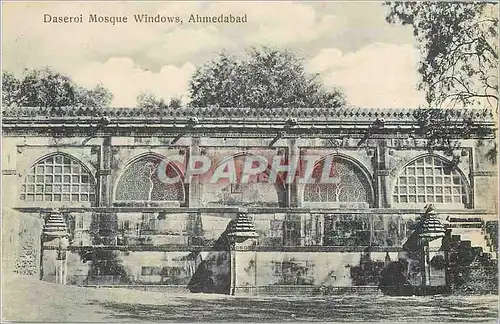 Cartes postales moderne Daseroi mosque windows ahmedabad