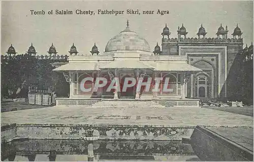Cartes postales moderne Agra tomb of salaim chesty fathehpur sikri near agra