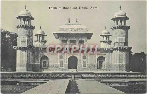 Moderne Karte Agra tomb of itmad un daula