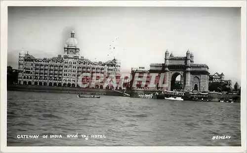 Cartes postales moderne Gateway of india and taj motel