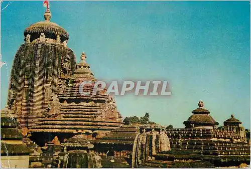 Moderne Karte India lingaraj temple bhubaneshwer