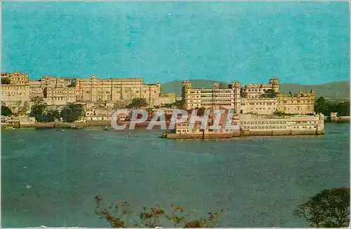 Cartes postales moderne india Udaipur Lake palace and palaces