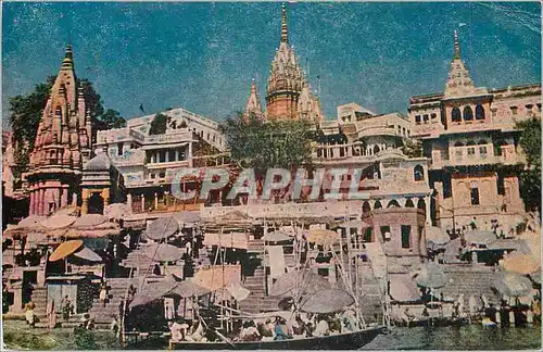 Moderne Karte Manikarnika ghat banraas