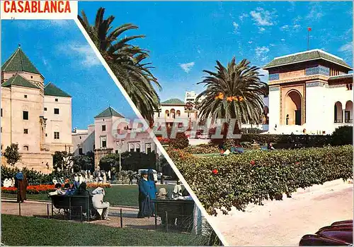 Cartes postales moderne Casablanca place des houbous