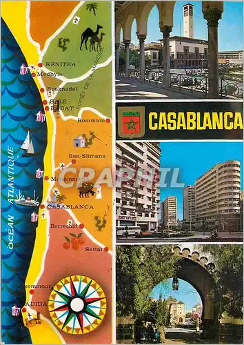 Cartes postales moderne Casablanca prefecture