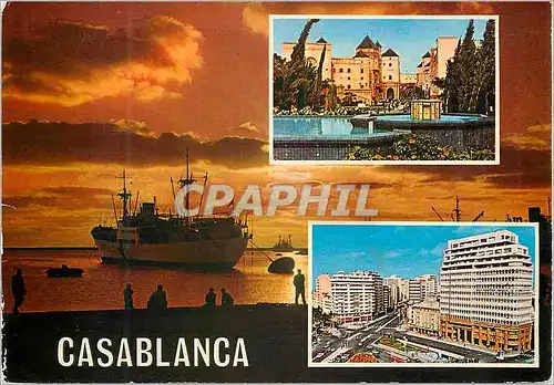 Cartes postales moderne Casablanca place mohammed V