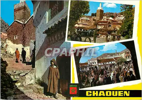 Moderne Karte Chaouen masquita