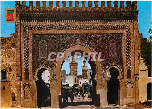 Cartes postales moderne Fes porte de bouleloud