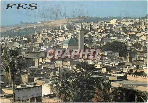 Moderne Karte Fes maroc indini panorama