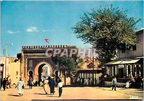 Cartes postales moderne Fes la porte de boujeloud