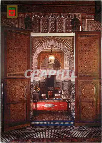 Cartes postales moderne Fes interieur salon arabe hotel jamai