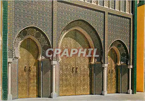 Cartes postales moderne Fes portes du palais royal