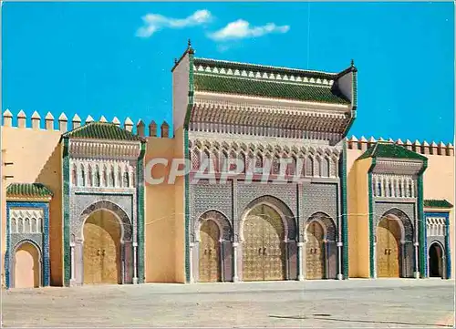 Cartes postales moderne Fes portes du palasi royal