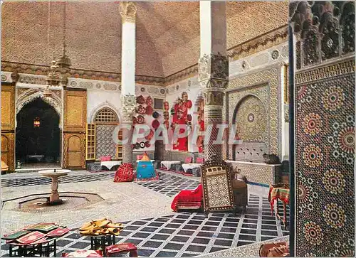 Cartes postales moderne Fes palais menebhi