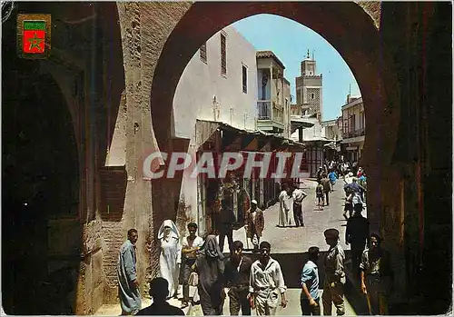 Cartes postales moderne Fes porte fes djidid (dans la medina)