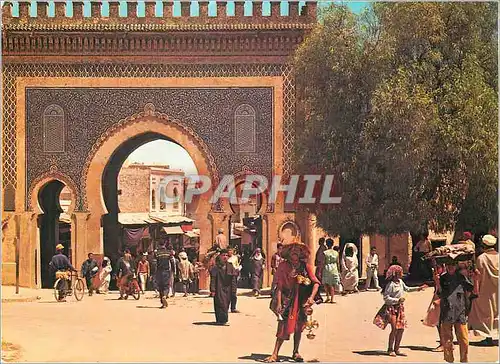 Cartes postales moderne Fes bab boujloud