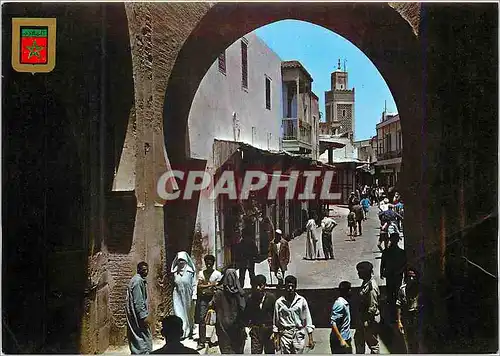 Cartes postales moderne Fes porte fes djidid (en la medina)