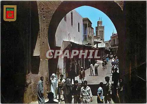 Moderne Karte Fes porte fes djidid (en la medina)