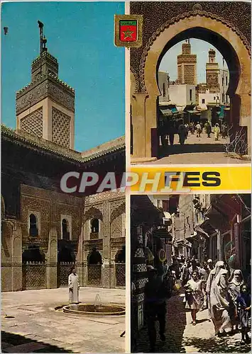 Moderne Karte Fes mosquee