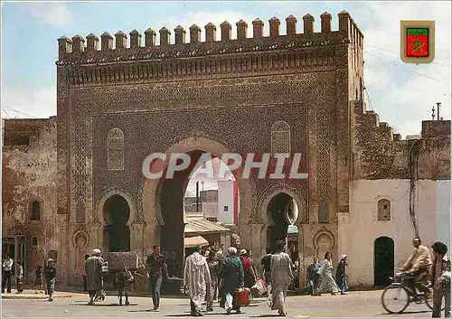 Moderne Karte Fes porte de boujeloud