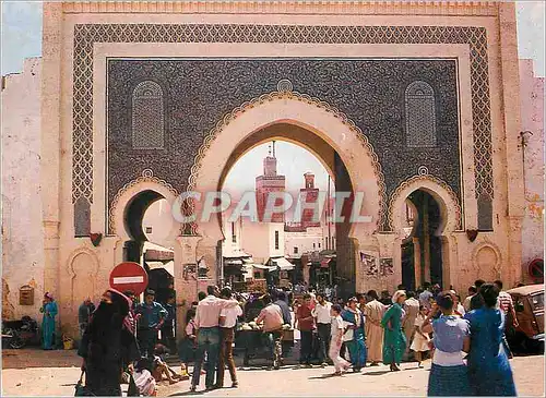 Cartes postales moderne Fes porte de boujeloud