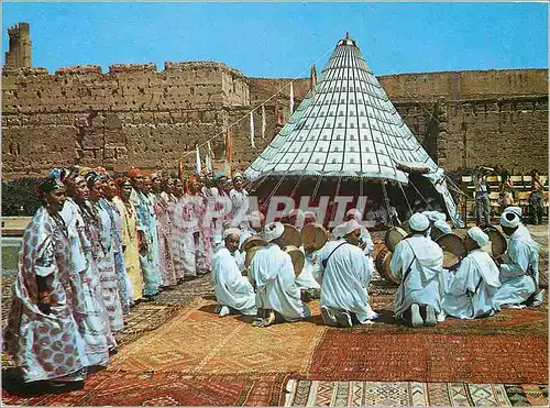 Cartes postales moderne Maroc pittoresque festival national de folklore
