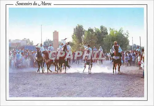 Moderne Karte Province du sud Chevaux Fantaisia