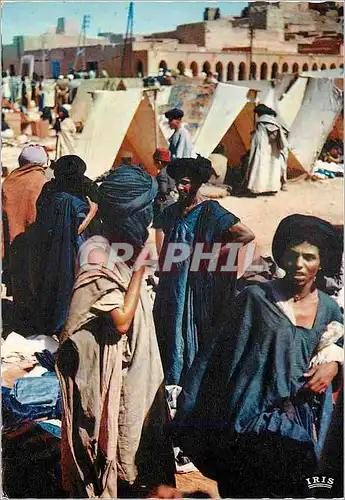 Cartes postales moderne Hommes bleus