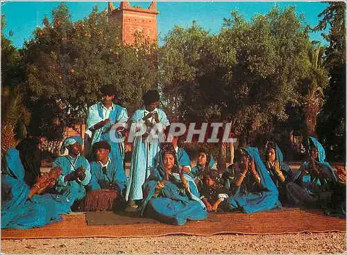 Cartes postales moderne Scenes et types du maroc danse de la guedra