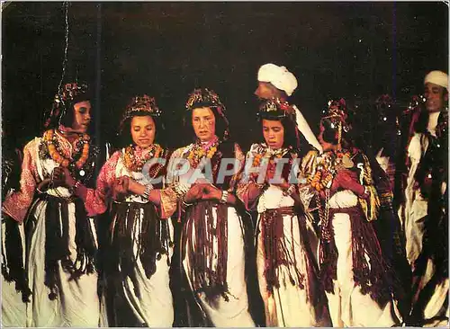 Moderne Karte Scenes et types dans berbere