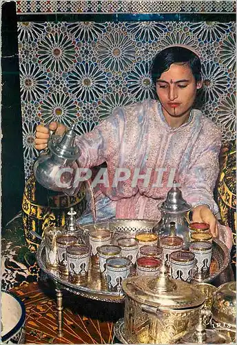 Cartes postales moderne Scenes et types ceremonial du the