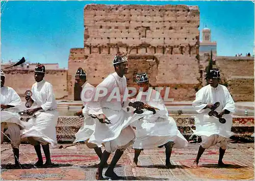 Moderne Karte Folklore guenaoua marrakech