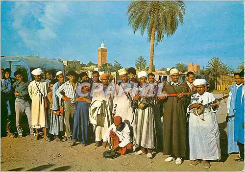 Cartes postales moderne Maroc typique berber guitarists