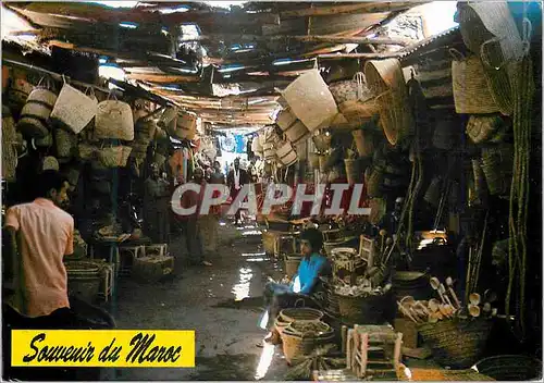 Cartes postales moderne Souk des vanniers