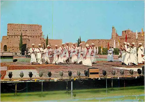 Cartes postales moderne Maroc typique festival de marrakech