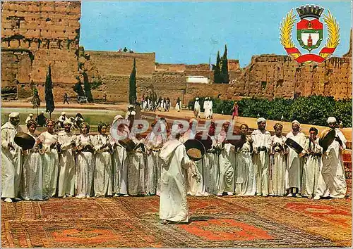 Cartes postales moderne Marrakech Melopees des tribus de l'atlas rythmes syncopes de la joie des cimes des neiges et du