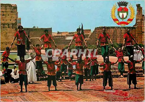 Moderne Karte Marrakech Folklore