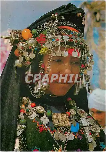 Cartes postales moderne Maroc typique fille du sud