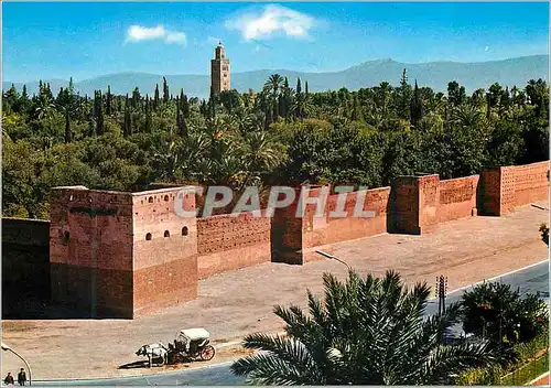 Moderne Karte Marrakech les remparts