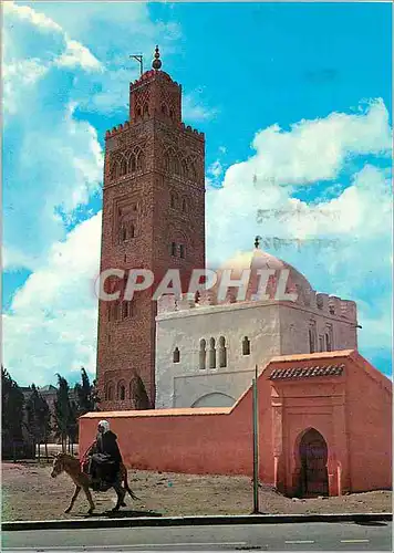 Moderne Karte Marrakech la koutoubia