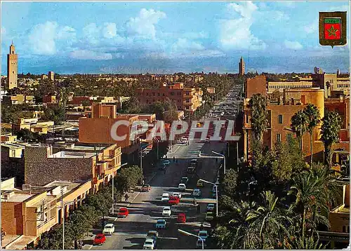 Cartes postales moderne Marrakech vue panoramique